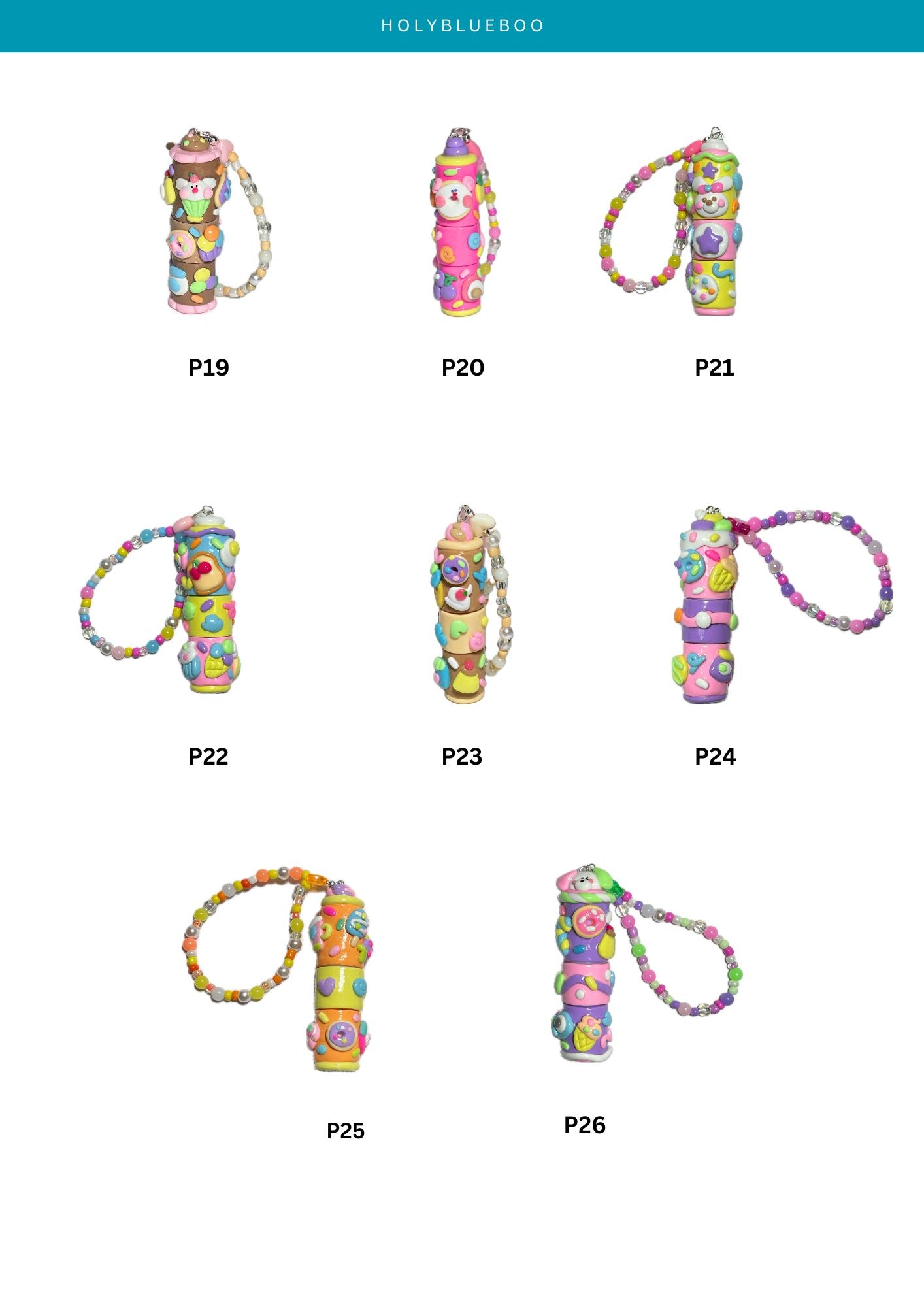 Poysian Case with beads strap