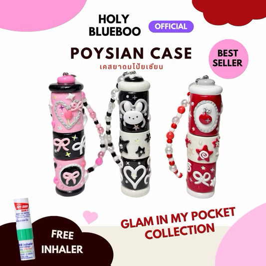 Poysian inhaler Case GLAM collection
